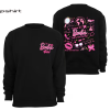 Come On Barbie Let’s Go Party Sweatshirt,Barbie Sweatshirt,Barbie Life In Plastic Sweatshirt, Barbie 72123 Sweatshirt