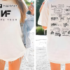 She Rules Her Life Like A Bird In Flight Rhiannon Stevie Nicks Inspired Gift Distressed Look Tee