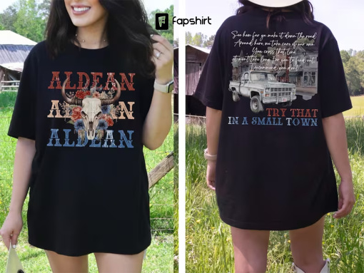 Try that in a Small Town Shirt Jason Aldean Country Music Concert Shirt, Country Western TShirt, Country Concert shirts, Country Concert Tee