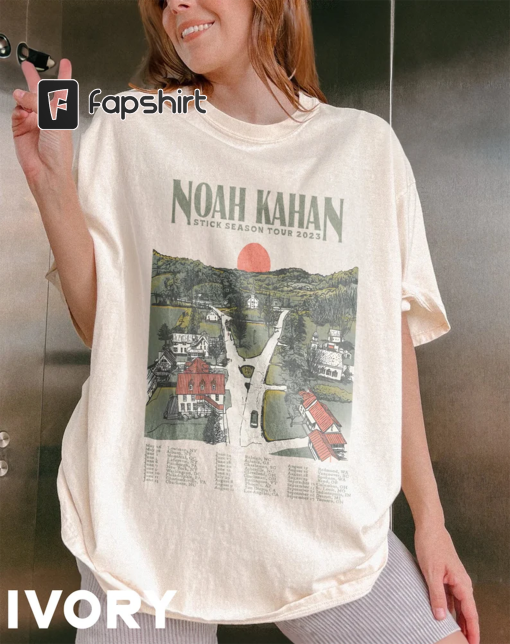 Comfort Colors Stick Season Tour 2023 Noah Kahan Shirt, Noah Kahan Folk Pop, Country Music, Vintage Noah Kahan Stick Season Shirt.