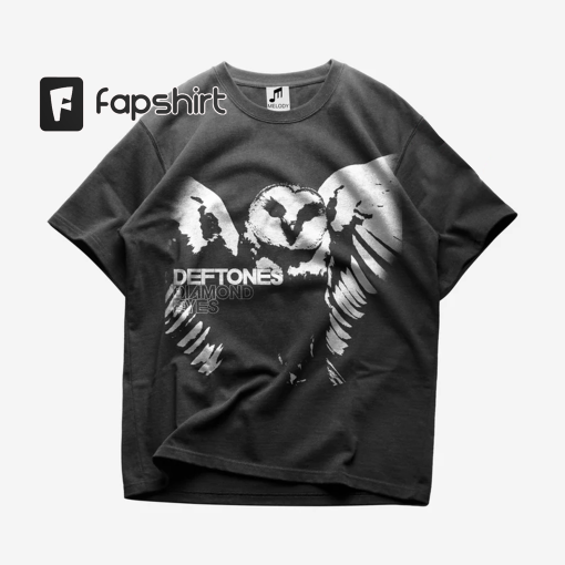 Limited Edition Deftones Tee – Around The Fur T-shirt – Adrenaline Tee – White Pony Tee – Unisex Deftones Merch – Chino Moreno – Diamond Eye