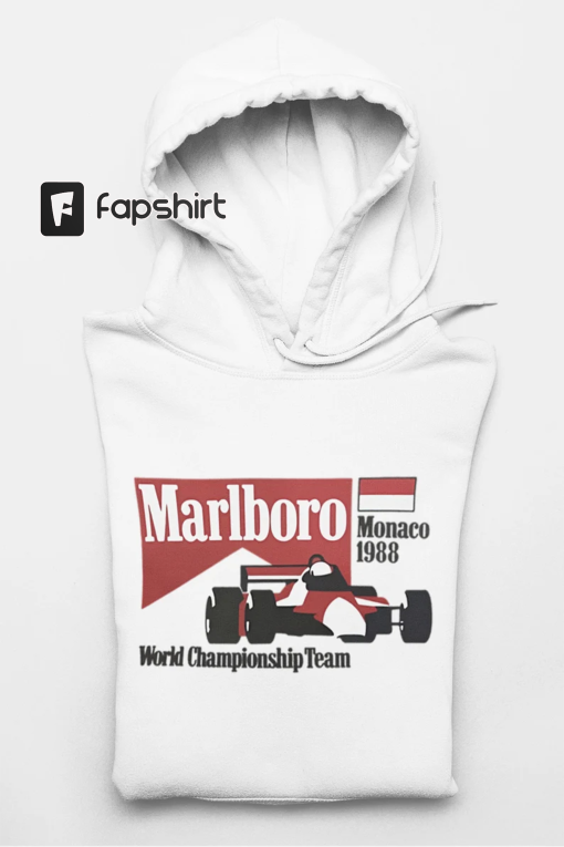 Vintage Monaco Grand Prix T-Shirt, Car Race Hoodie, Motosport Sweatshirt, Monte Carlo Tee, Monaco GP Poster Shirt, Automobile Racing Gift