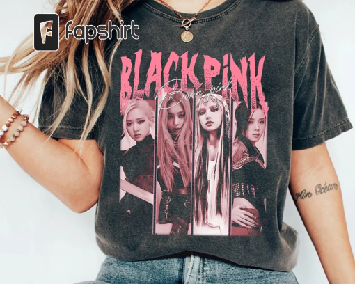 BlackPink Born Pink Shirt, Pink Venom Shirt, Kpop Music Lover Shirt, BlackPink Fan Concert Group Shirt, Jisoo Jennie Rose Lisa Shirt