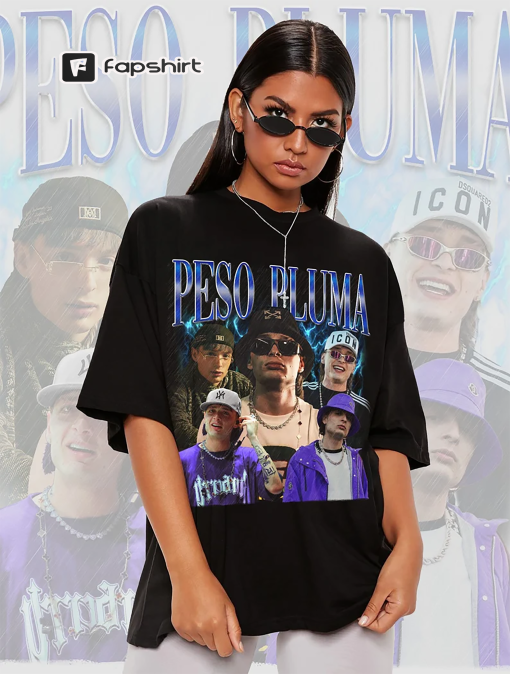 Peso Pluma Music Shirt, Peso Pluma Merch Gift For Fan Sweatshirt, Peso Pluma World Tour 2023 Hoodie, Peso Pluma Concerts Fan Tee