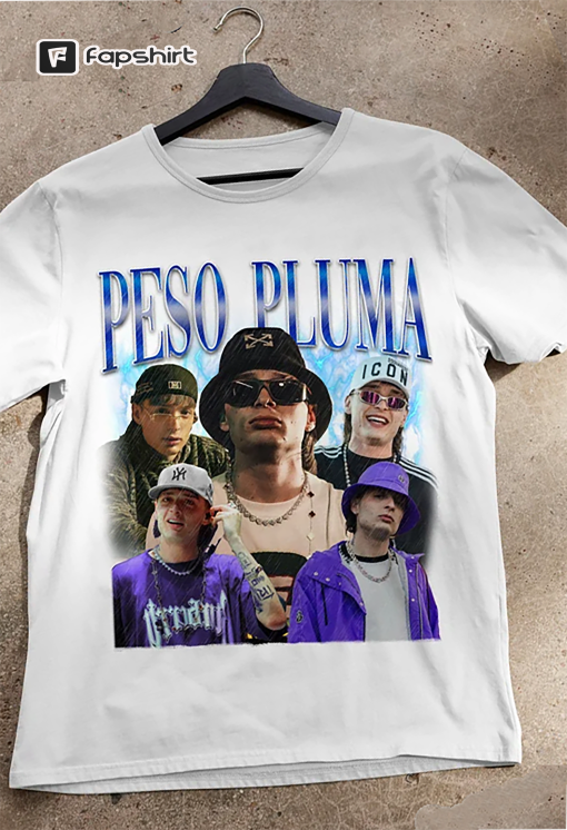 Peso Pluma Music Shirt, Peso Pluma Merch Gift For Fan Sweatshirt, Peso Pluma World Tour 2023 Hoodie, Peso Pluma Concerts Fan Tee