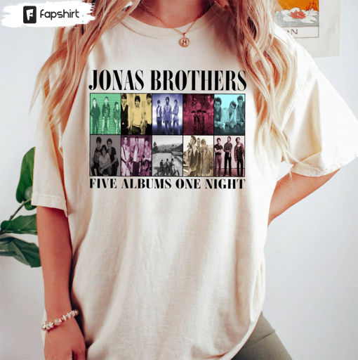 Retro Jonas Brothers The Eras Tour Funny Shirt