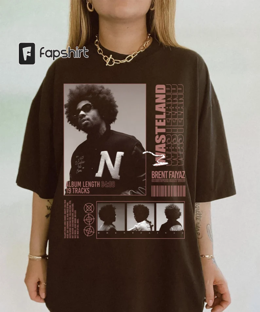 Vintage Brent Faiyaz Tee Shirt Brown , Brent Faiyaz Tshirt, Brent Faiyaz Tee, Brent Faiyaz Graphic Tee, Brent Faiyaz Merch