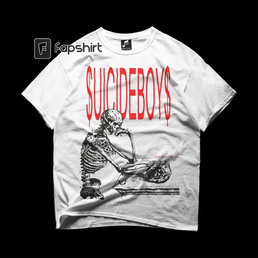 Limited Suicide Boys Tee – Either Hated or Ignored T-shirt , Pouya T-shirt , Bones Tee, Bones Merch , Ghostemane Tee