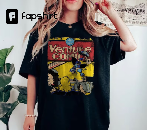 Venture Comics The Bat Shirt, The Venture Bros Shirt