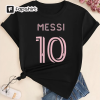 Messi In Inter Miami Shirt,Lionel Messi Miami Shirt, Football Soccer shirt, Classic 90s Graphic Tee, Unisex, Vintage Bootleg, Gift, Retro