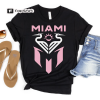 Inter Miami Messi Shirt, Messi Goat Shirt, Short-Sleeve Unisex T-Shirt