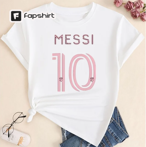 Messi In Inter Miami Shirt,Lionel Messi Miami Shirt, Football Soccer shirt, Classic 90s Graphic Tee, Unisex, Vintage Bootleg, Gift, Retro