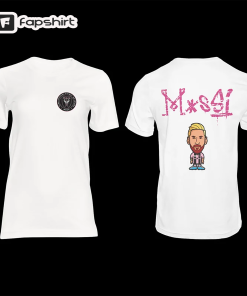 Inter Miami Messi Cartoon T-Shirt | Miami…