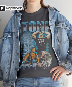 Vintage Style Stone Cold Shirt, Stone Cold…