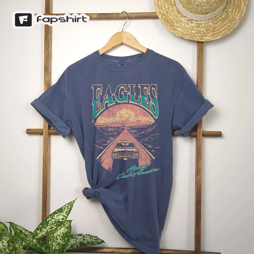 Hotel California Tee, The Eagles Tee, Vintage Band Tee, Classic Rock Tee, Nashville Tee, Classic Rock Concert Tee, Vintage Tee, Band Tee