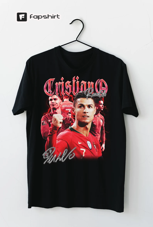 Cristiano Ronaldo Shirt, World Cup Fan Gift, Trending Shirt, Vintage Bootleg, Unisex Tshirt, TikTok, Cristiano Shirt, Manchester, Madrid