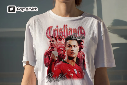 Cristiano Ronaldo Shirt, World Cup Fan Gift, Trending Shirt, Vintage Bootleg, Unisex Tshirt, TikTok, Cristiano Shirt, Manchester, Madrid