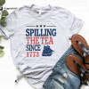 Spilling The Tea Since 1773 Shirt, History Teacher Gift, Funny History Teacher Shirt, Patriotic Teacher, History Lover Shirt, Historian Gift