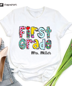 Custom Teacher Shirt,1st Grade Teacher Team Shirt,Personalized…