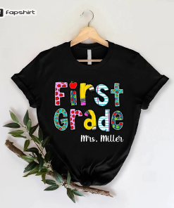 Custom Teacher Shirt,1st Grade Teacher Team Shirt,Personalized…