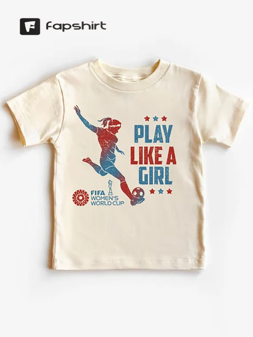 US Women’s World Cup Supporter Kids Shirt, American Women World Cup Soccer crew neck Matching, #webeleive, Retro Soccer, FIFA, uswnt