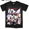 USA Womens Soccer Logo Shirt, Usa Shirt, American Shirt, USA National Soccer Team Shirt, 4th Of July Flag, Champions America Soccer Team