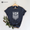 USA Womens Soccer Logo Shirt, Usa Shirt, American Shirt, USA National Soccer Team Shirt, 4th Of July Flag, Champions America Soccer Team