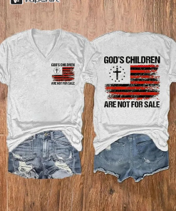 God’S Children Are Not For Sale Shirt,…