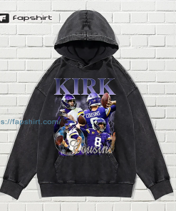 Kirk Cousins Vintage Washed T-Shirt, Quarterback Homage…