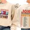 Jonas Brothers Tour 2023 Vintage Shirt, Jonas Brothers Five Albums One Night Tour Shirt, Jonas Brothers Tour Merch 2023