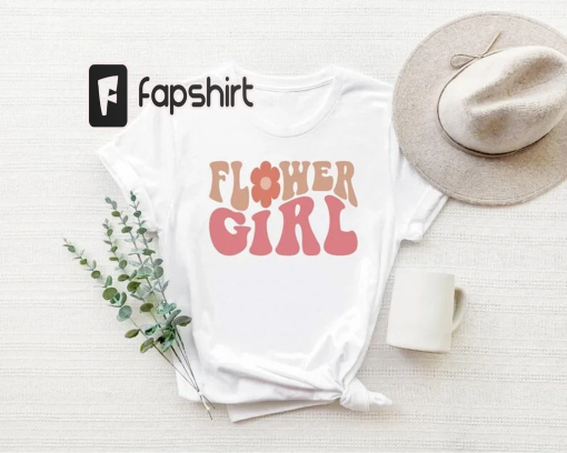 Flower Girl Shirt, Flower Girl Proposal Shirt, Wedding Shirt, Junior Bridal Party, Flower Girl Gift, Flower Girl Top Ideas