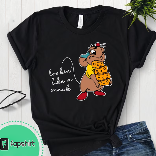 Lookin’ Like A Snack Gus-Gus Shirt Disney Cindrella Shirt Disney Snacks, Disneyland Trip Shirt Disney Family Shirt Disneyland Cindrella i720