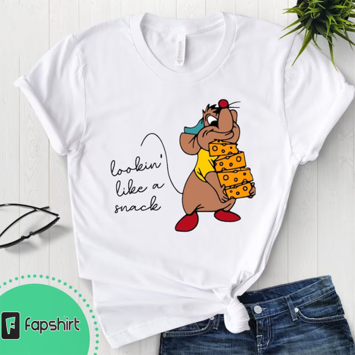 Lookin’ Like A Snack Gus-Gus Shirt Disney Cindrella Shirt Disney Snacks, Disneyland Trip Shirt Disney Family Shirt Disneyland Cindrella i720