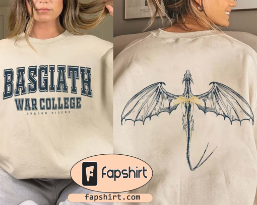 Basgiath War College Double-side Sweatshirt, Fourth Wing, Fly or Die, Fourth Wing Riders Quadrant Shirt, Violet Sorrengail, Bookish Shirt