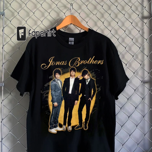 Jonas Brothers Vintage Shirt, Jonas Brothers Tour Shirt, Concert 2023 Retro Unisex Gift, Jonas Retro 90’s Sweater, Joe Jonas Homage Shirt