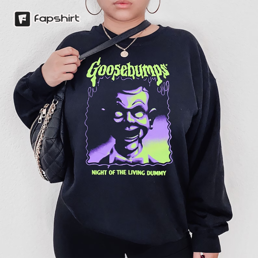 Goosebumps Horrorland Crewneck Sweatshirt, Goosebumps Halloween 2023 Gift, Goosebumps Horrorland T Shirt, Retro 90s Halloween Shirt