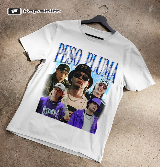 Vintage Peso Pluma Music 90’s Shirt, Peso Pluma Merch Gift For Fan Unisex T-Shirt