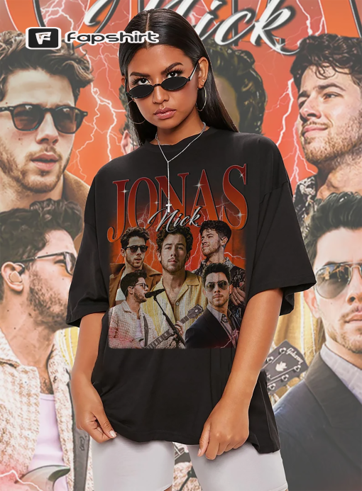 Nick Jonas Shirt, Vintage 90s Nick Jonass Tshirt, Movie Graphic Tee NickJonass Sweatshirt, Nick Jonass Movie Rapper Retro