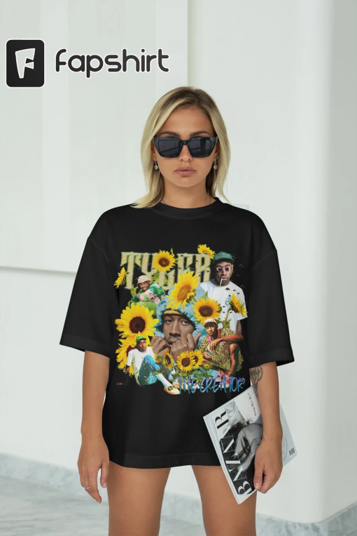 Tyler The Creator Bootleg Inspired T-Shirt, Tyler Merch, Tyler Vintage Oversized Unisex Shirt, Retro Bootleg 90s Tees, Cute Tyler Merch