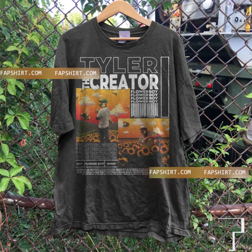 Tyler The Creator Vintage Bootleg Inspired Tee | Graphic Unisex Tee | Tyler The Creator Vintage T-Shirt, Flower Boy Shirt