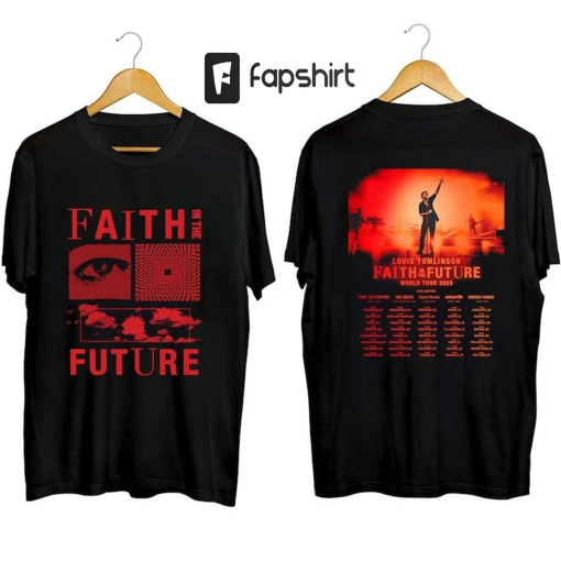 Faith In The Future World Tour 2023 North America Louis Tomlinson Shirt, Tomlinson Fan Shirt, Louis Tomlinson World Tour Merch Shirt