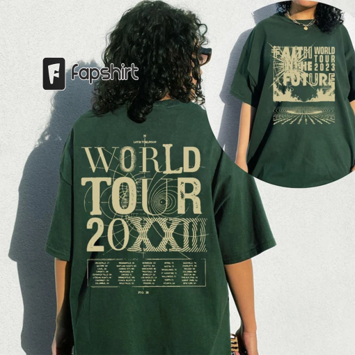 Faith In The Future World Tour 2023 North America Louis Tomlinson Shirt, Tomlinson Fan Shirt, Louis Tomlinson World Tour Merch Shirt