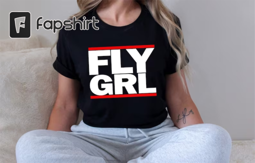 Fly Grl T-Shirt, Survival of the Thickest, Mavis Beamont Tee, Run Fly Girl Shirt