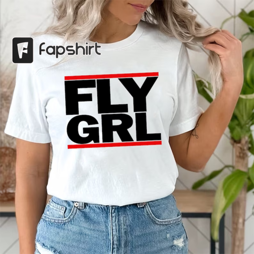 Fly Grl T-Shirt, Survival of the Thickest, Mavis Beamont Tee, Run Fly Girl Shirt