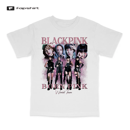 BLACK PINK KPOP Graphic t Shirt 90’s Bootleg