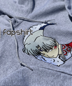 Anime Embroidery Sweater, Embroidery Shirt, Anime Tee,…