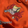 One Piece Gear 5 King Luffy Embroidered Sweatshirt, Monkey D Luffy Manga Sweatshirt, Straw Hat Pirates, Embroidered Hoodie, T-shirt