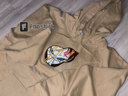 Anime Embroidery Sweater, Embroidery Shirt, Anime Tee, Embroidery Sweater, Embroidered Sweatshirt, Naruto embroidered