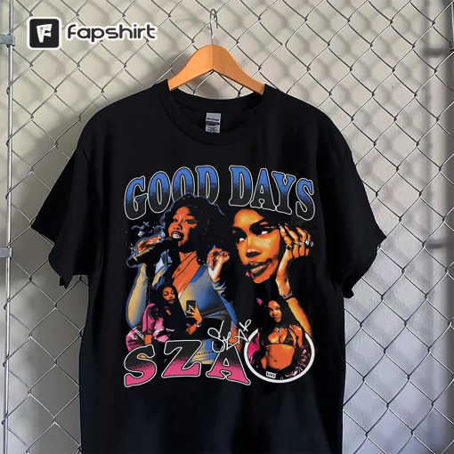 Vintage SZA Good Days Shirt, SZA 90s Shirt, Sza New Bootleg 90s T-Shirt, Ctrl T Shirt, Sza Rap Tee, Unisex T Shirt