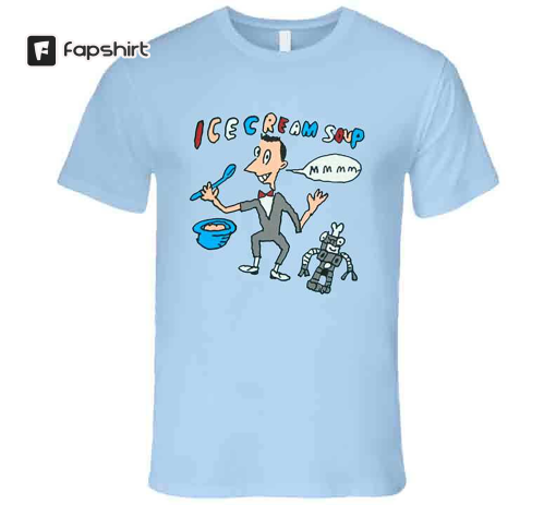 Pee Wee Herman And Conky Ice Cream Soup T Shirt